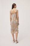 Abito midi in tulle ricamato Ottod’Ame