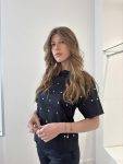 Blusa manica corta con applicazioni JIJIL (2)