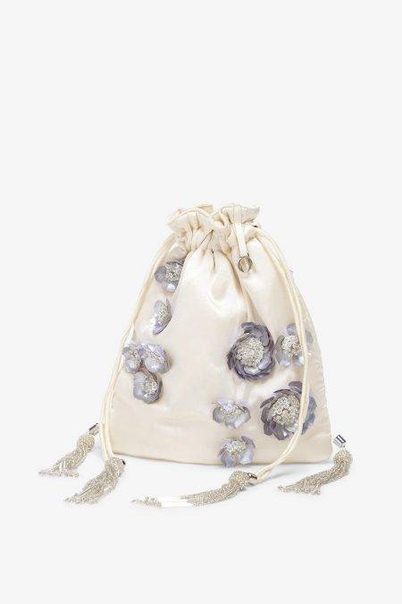 Borsa sacchetto con perline Ottod'Ame