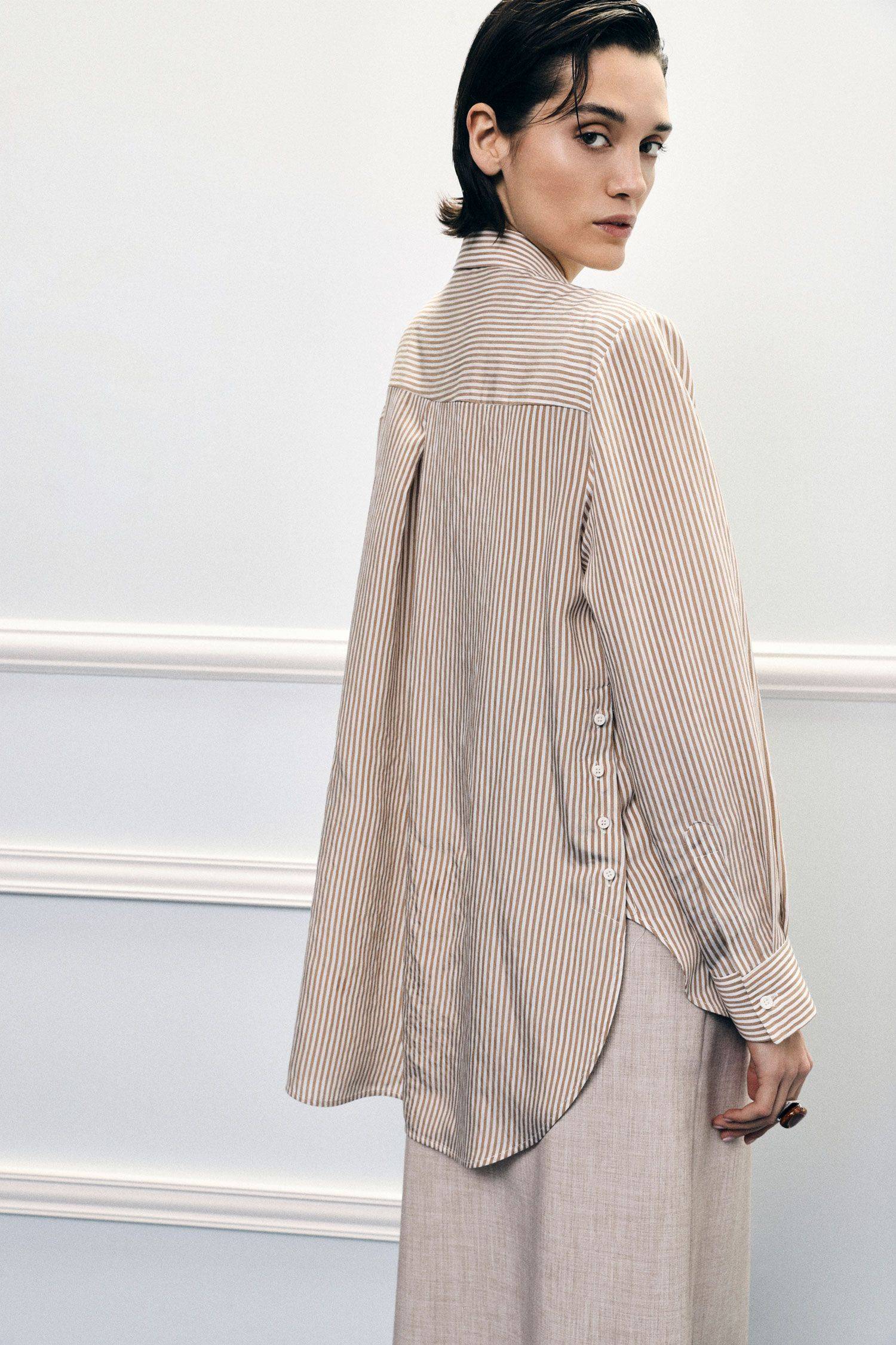 Camicia a righe ampia Imperial 0 Camicia a righe ampia Imperial 0
