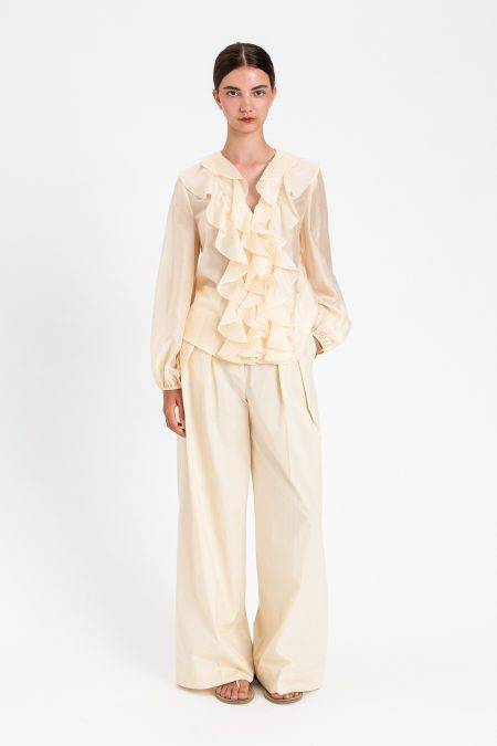 Camicia con volant Twinset Actitude