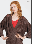 Cardigan con jaquard e intarsio Diana Gallesi (2)