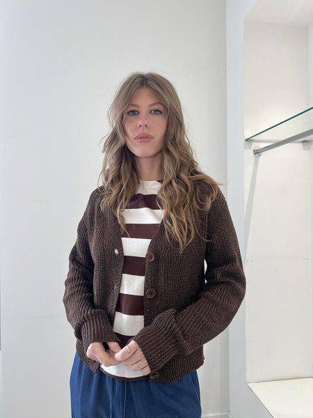 Cardigan in filo lurex Please (3)