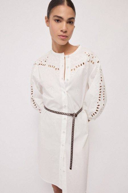 Cintura in pelle con borchie Ottod'Ame 0