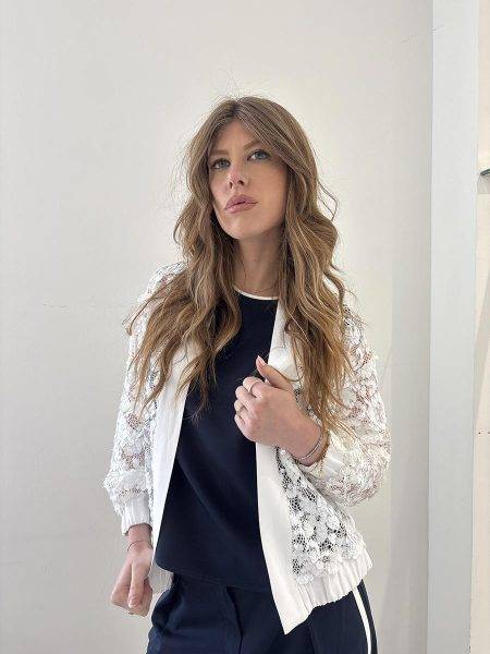 Giacca bomber con paillettes JIJIL (2)