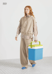 Gilet in felpa con cappuccio Diana Gallesi (1)