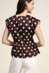 Gilet scollo a v fantasia pois Dixie