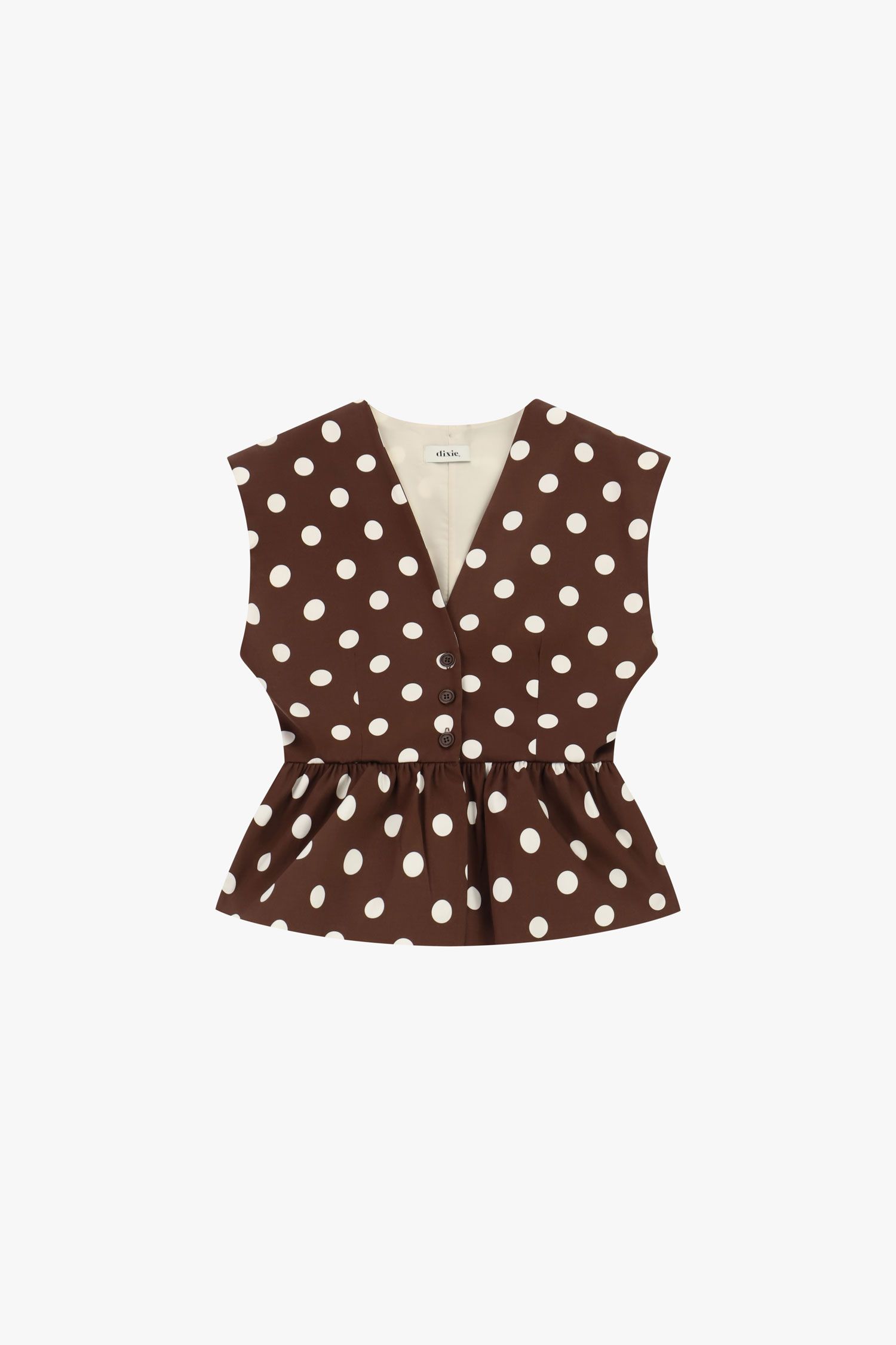 Gilet scollo a v fantasia pois Dixie 2 Gilet scollo a v fantasia pois Dixie 2