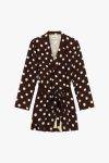 Kimono con stampa a pois Dixie