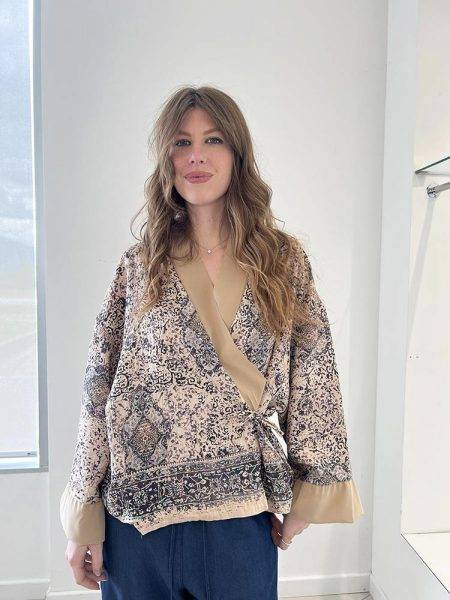 Kimono corto incrociato davanti Dixie (2)