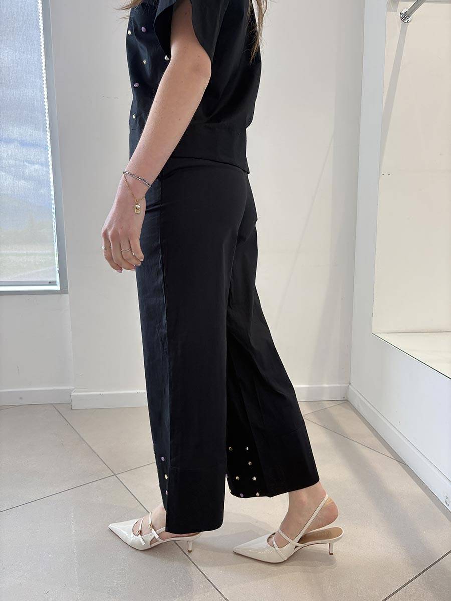 Pantaloni palazzo con applicazioni JIJIL (3) Pantaloni palazzo con applicazioni JIJIL (3)