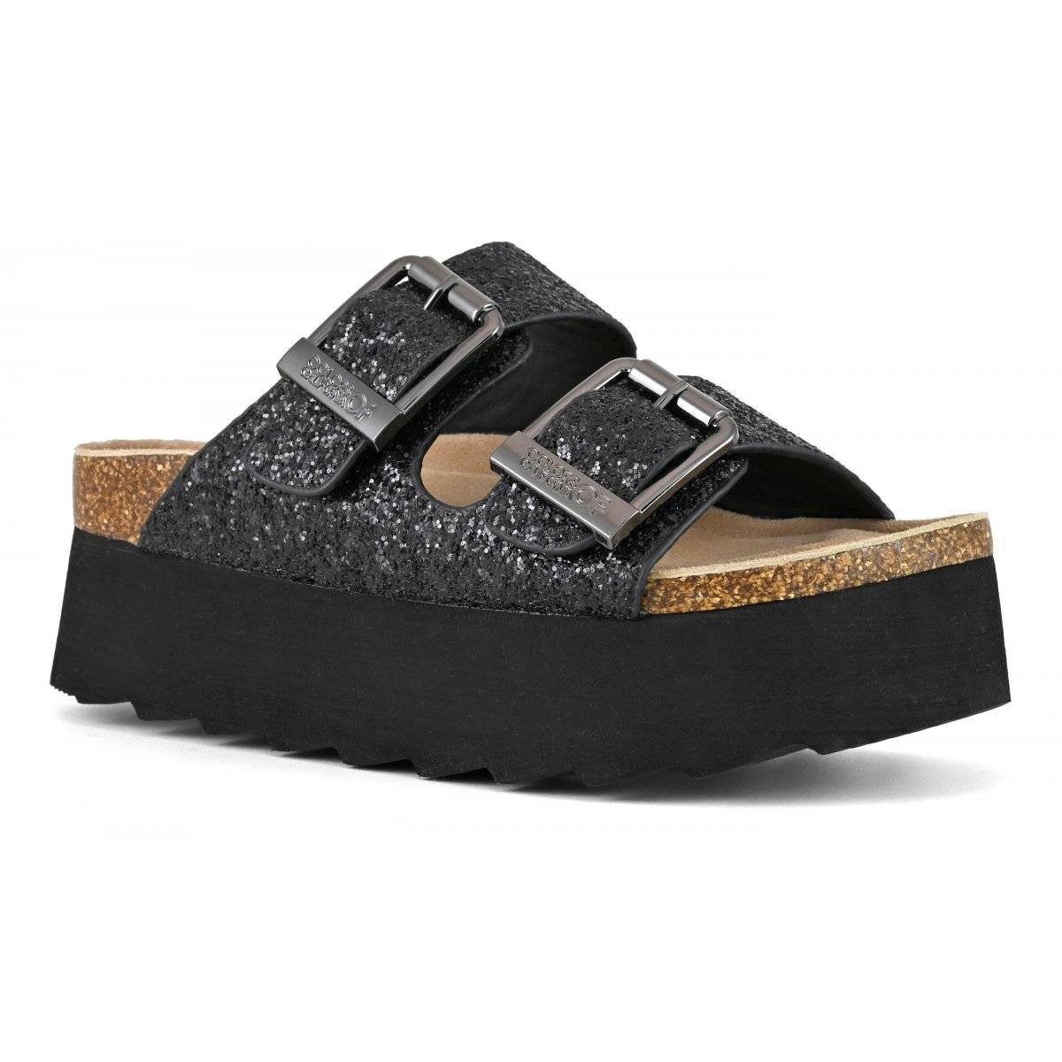 Sandali con plateau e glitter Colors Of California 0 Sandali con plateau e glitter Colors Of California 0