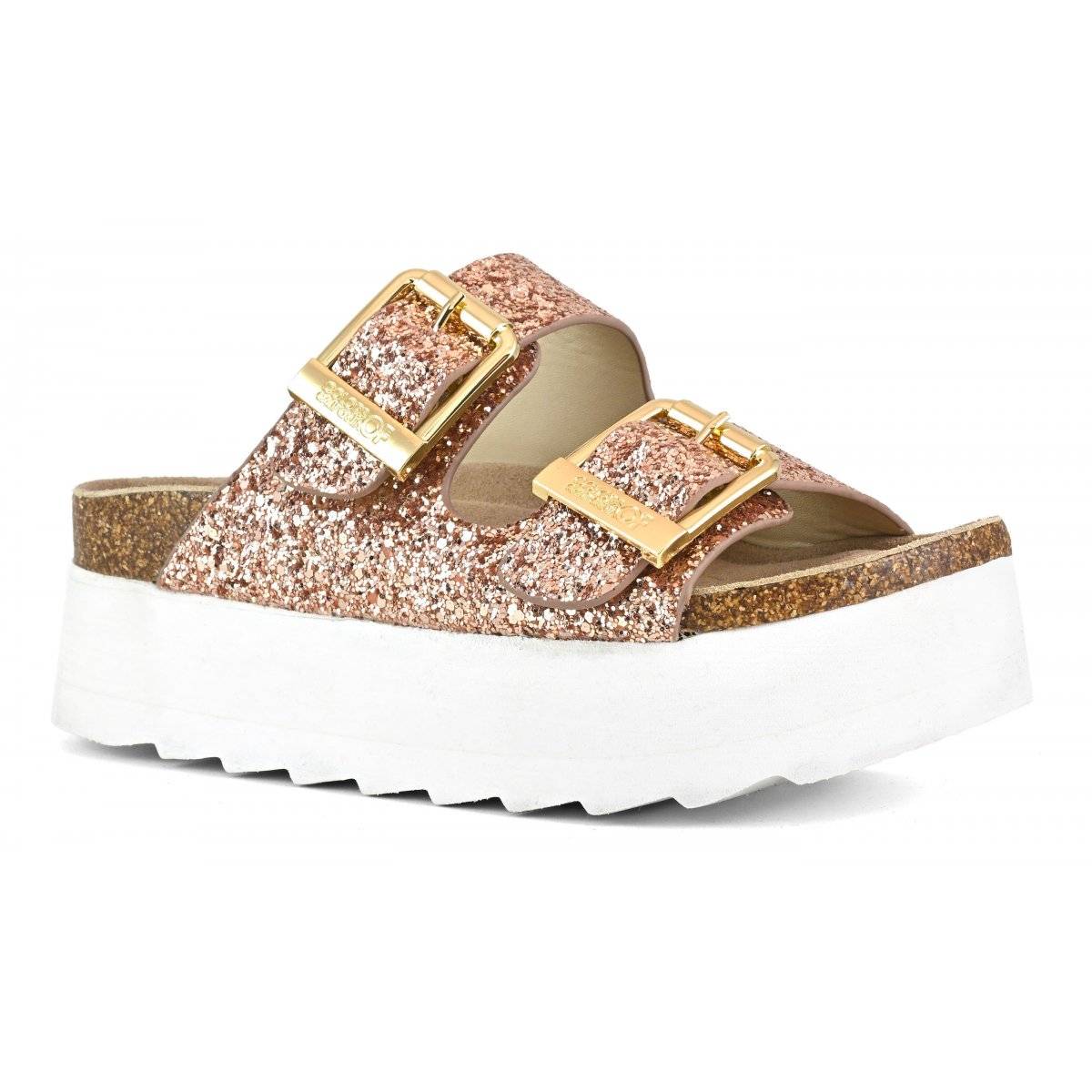 Sandali con plateau e glitter Colors Of California 3 Sandali con plateau e glitter Colors Of California 3