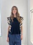 T Shirt con maniche volant Jijil (1)