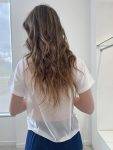 T Shirt velata con cuciture a contrasto BOMBOOGIE (1)