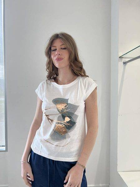 T shirt con stampa Bomboogie (3)