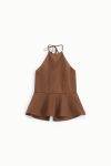 Top svasato con scollo all’americana Dixie 1