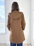 Trench con cappuccio e coulisse Diana Gallesi