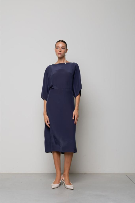 Abito a kimono in misto seta ICONA Kaos