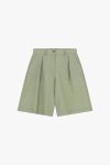Bermuda a righe con pince e tasche Dixie