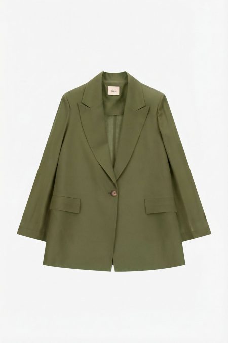 Blazer monopetto con tasche Dixie
