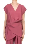 Blusa chiusura incrocio Dixie
