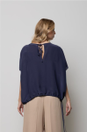 Blusa di seta con coulisse ICONA Kaos