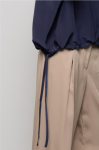 Blusa di seta con coulisse ICONA Kaos