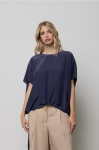 Blusa di seta con coulisse ICONA Kaos