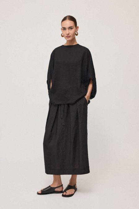 Blusa in lino Ottod’Ame 0