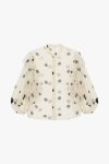 Camicia a pois con volants Imperial