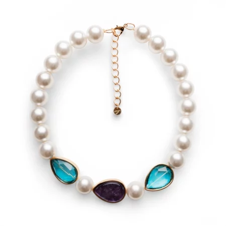 Collana corta con perle Mya Accessories 0