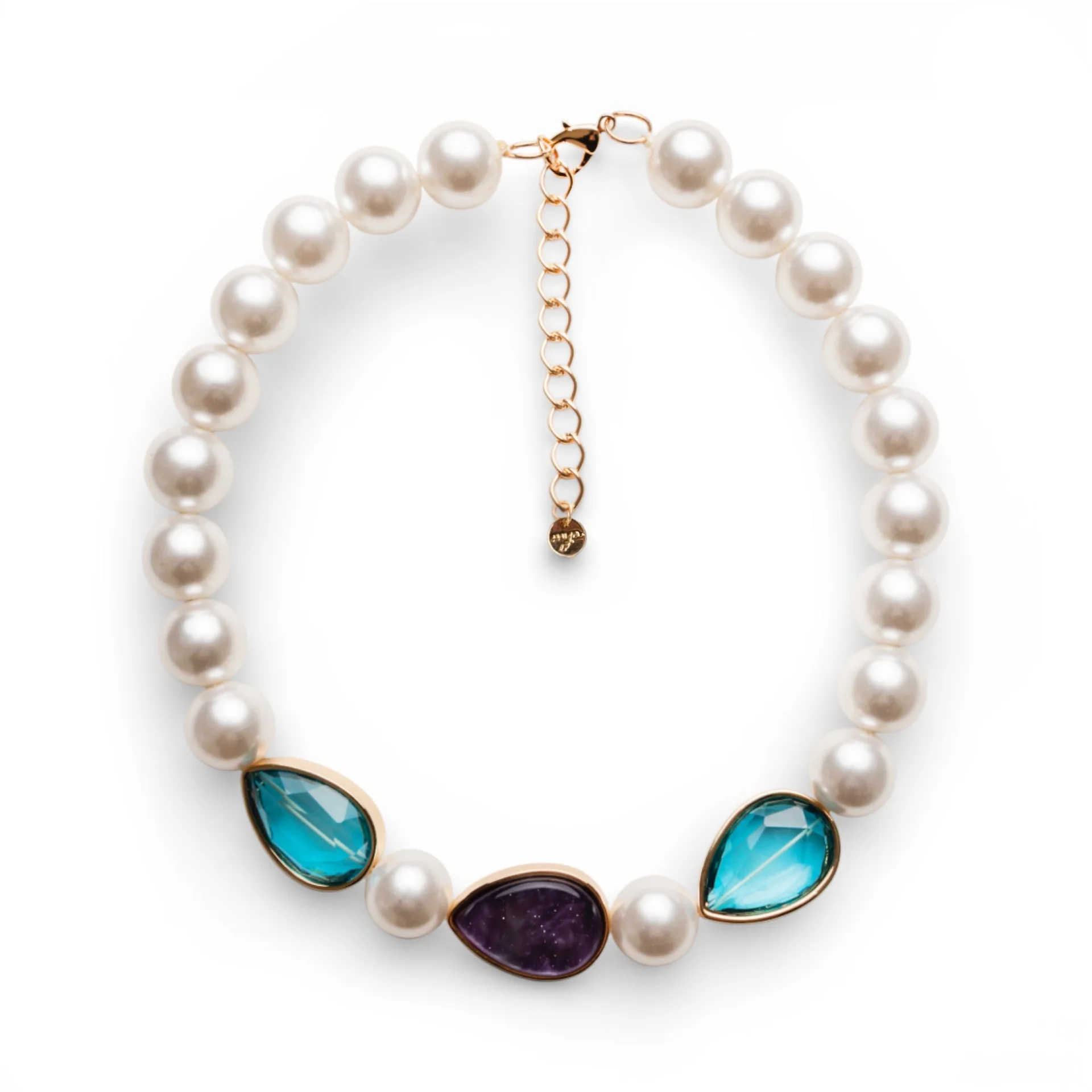 Collana corta con perle Mya Accessories 0 Collana corta con perle Mya Accessories 0