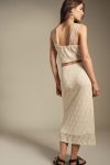 Gonna midi pizzo traforato vita alta Dixie