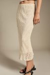 Gonna midi pizzo traforato vita alta Dixie