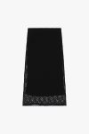 Gonna midi pizzo traforato vita alta Dixie