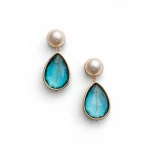 Orecchini con pietre e perle Mya Accessories 0