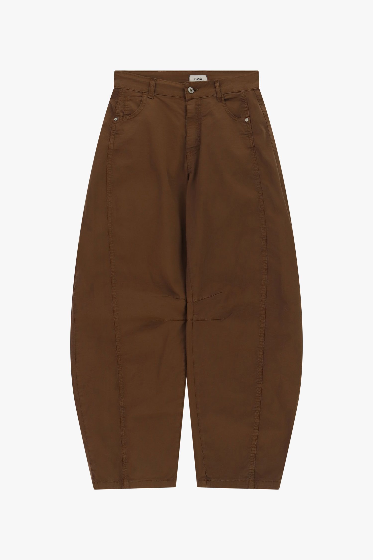 Pantaloni ampi vita alta con tasche visibili Dixie Pantaloni ampi vita alta con tasche visibili Dixie