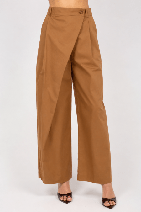 Pantaloni in cotone con patta SOLOTRE (1)