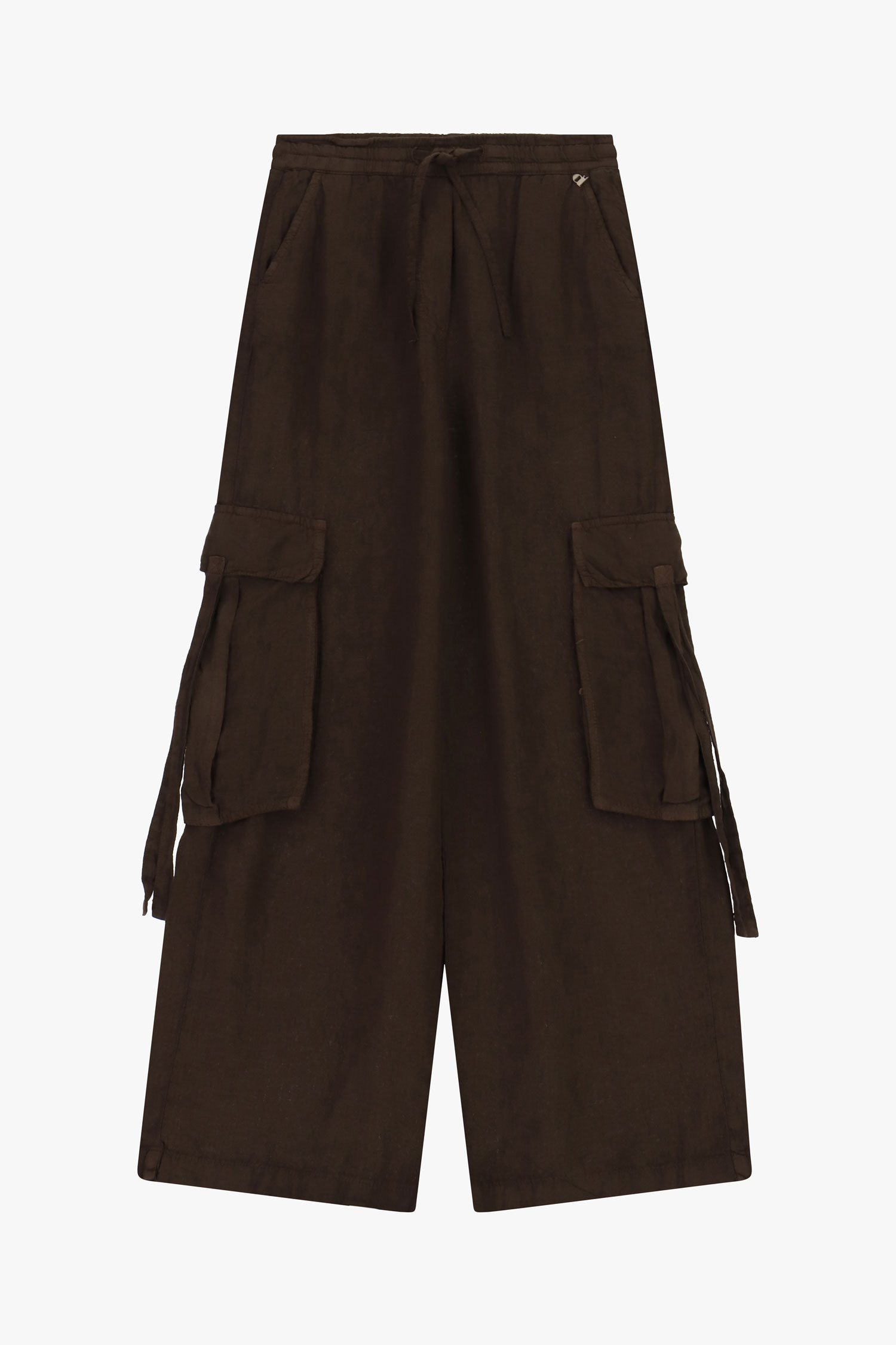 Pantaloni palazzo cargo con elastico Dixie Pantaloni palazzo cargo con elastico Dixie
