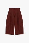 Pantaloni palazzo cropped con tasche Dixie