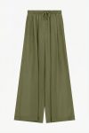 Pantaloni palazzo vita alta con coulisse Dixie