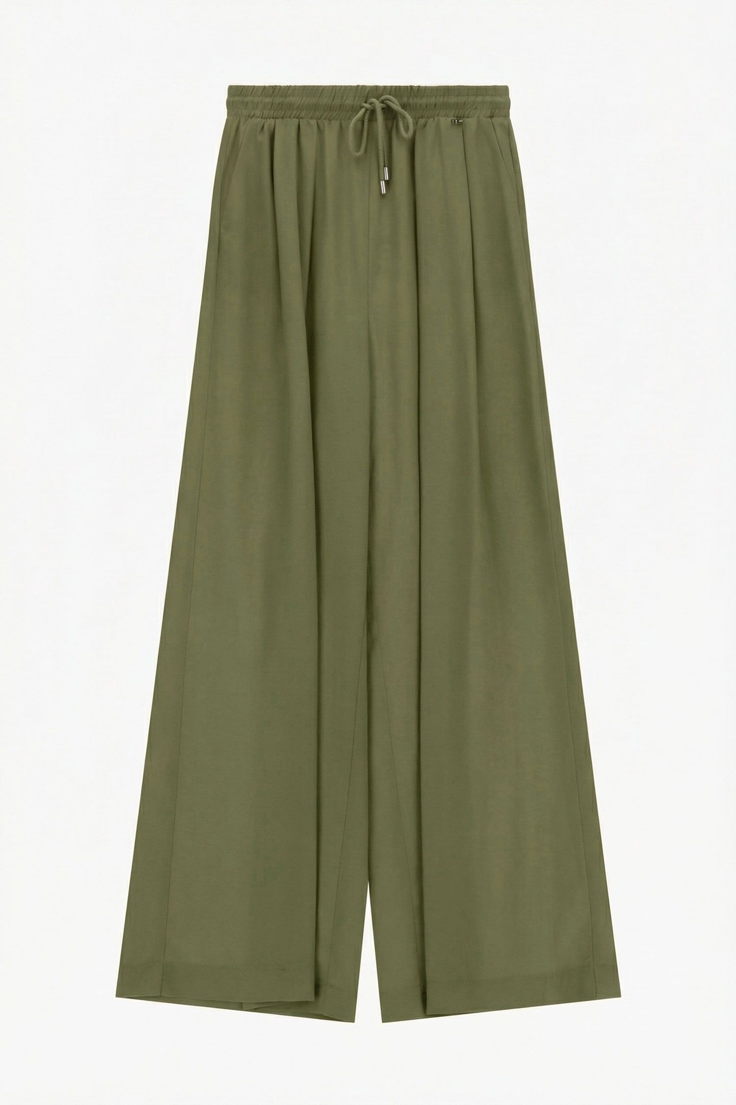 Pantaloni palazzo vita alta con coulisse Dixie 2 Pantaloni palazzo vita alta con coulisse Dixie 2