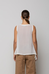 Top con ricamo di paillettes ICONA Kaos