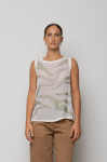 Top con ricamo di paillettes ICONA Kaos