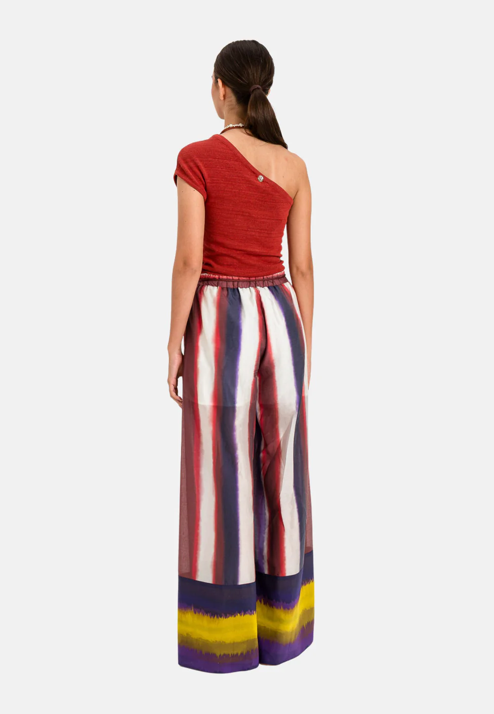 Top mono spalla in maglia Twinset Actitude 0 Top mono spalla in maglia Twinset Actitude 0