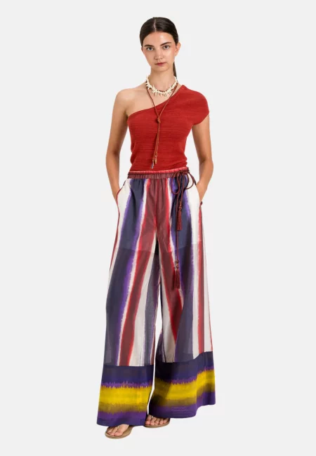 Top mono spalla in maglia Twinset Actitude