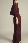 Trousers palazzo con inserti traforati Dixie