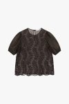 Blusa con ricamo traforato Please 1