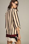 Camicia a righe con maniche 3 4 Dixie